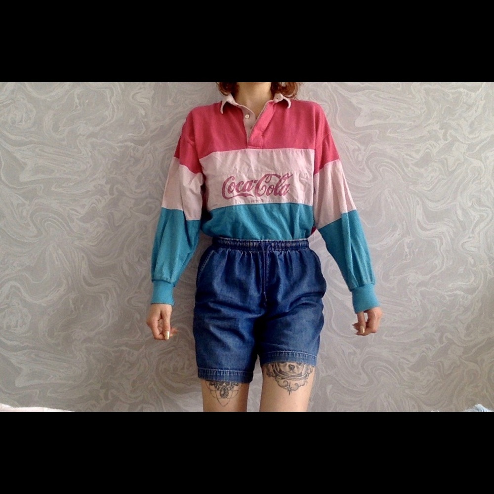 vintage coca cola long sleeve tee